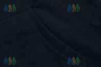 Черная толстовка с изображением «MENTAL STATE»