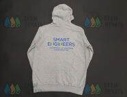 Серые толстовки с лого и надписью «SMART ENGENEERS»