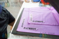 Банданы с надписью «результат PATRIOT»