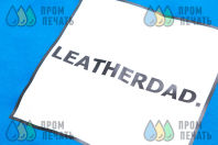 Голубые свитшоты с изображением «Leatherdad»